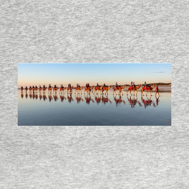 Camel Riders, Cable Beach, Broome WA by AndrewGoodall